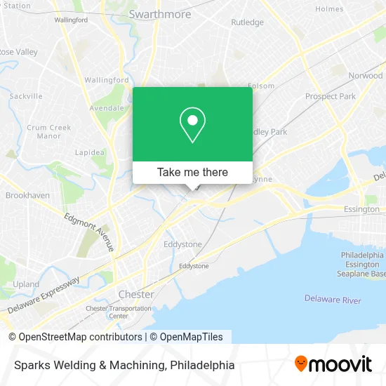 Sparks Welding & Machining map