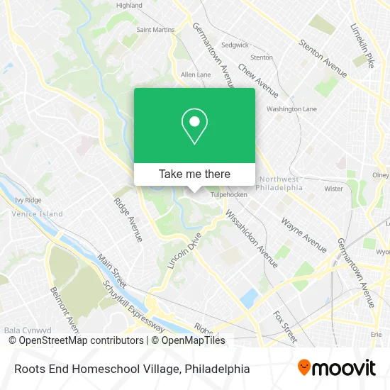 Roots End Homeschool Village map