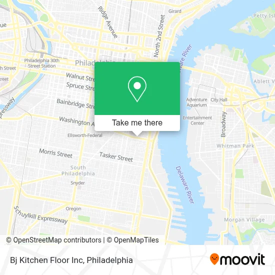Bj Kitchen Floor Inc map