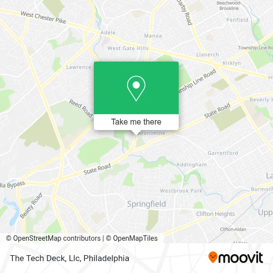 The Tech Deck, Llc map