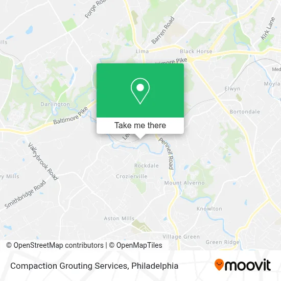 Compaction Grouting Services map