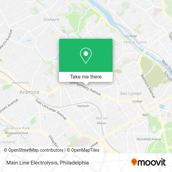 Main Line Electrolysis map