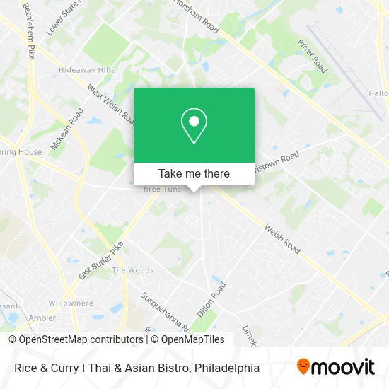 Rice & Curry I Thai & Asian Bistro map