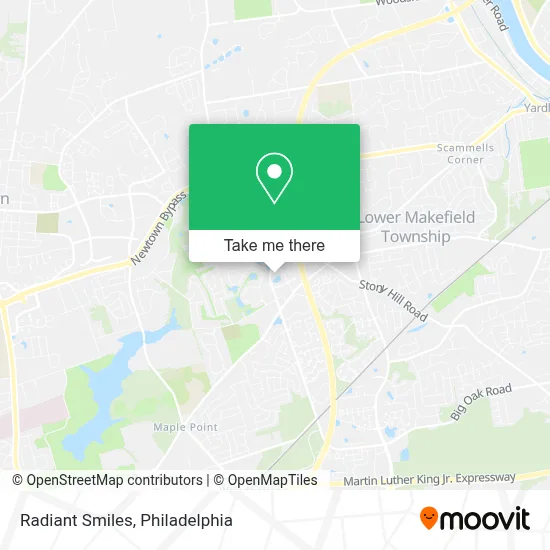 Radiant Smiles map