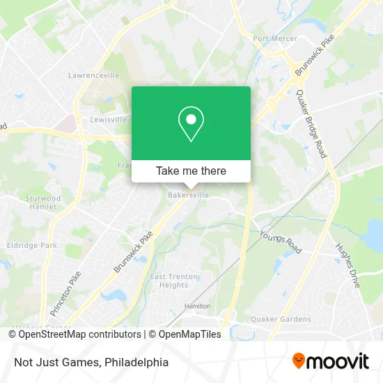 Not Just Games map