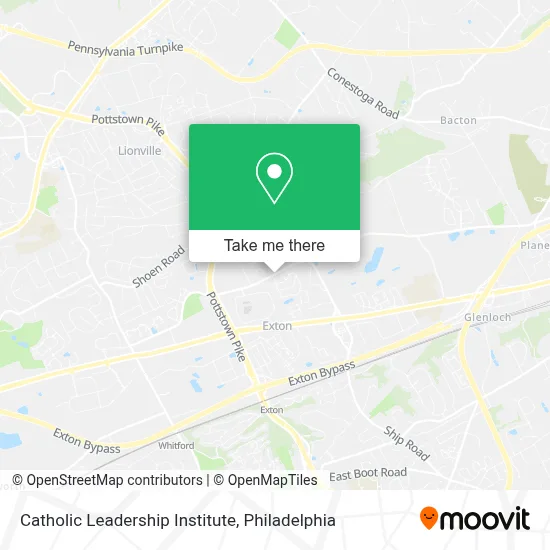 Catholic Leadership Institute map