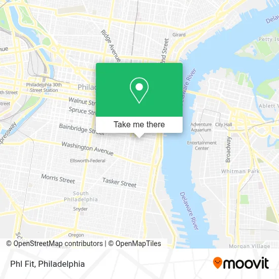 Phl Fit map