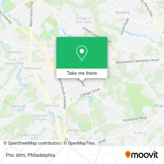 Pnc Atm map