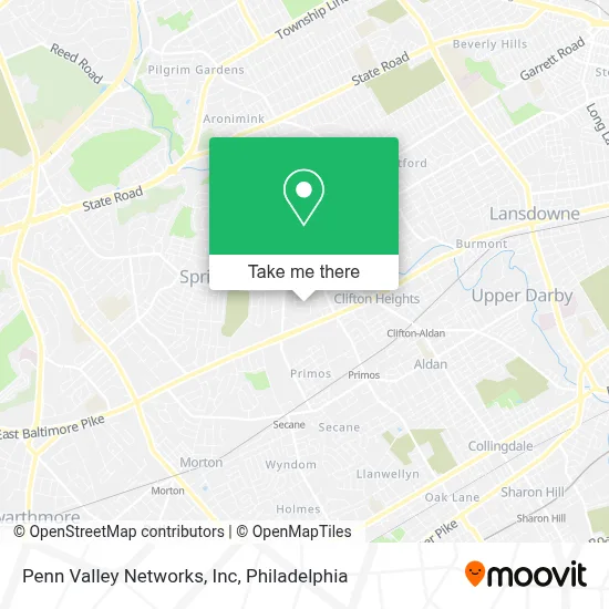 Penn Valley Networks, Inc map