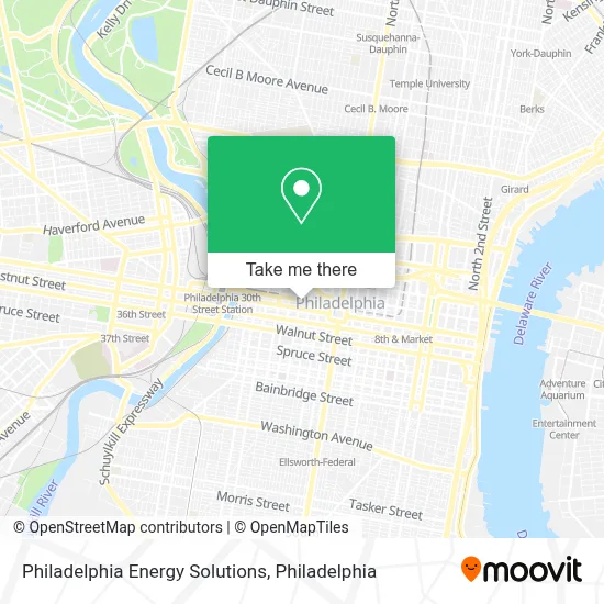 Philadelphia Energy Solutions map