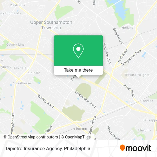Dipietro Insurance Agency map