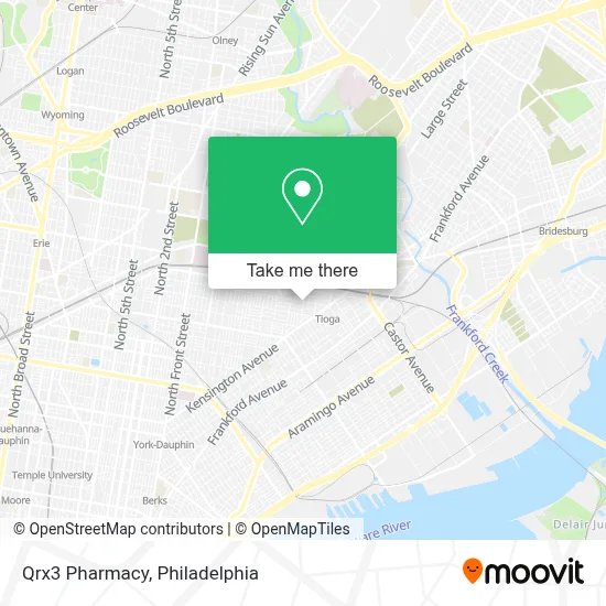 Qrx3 Pharmacy map