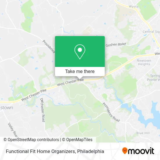 Functional Fit Home Organizers map