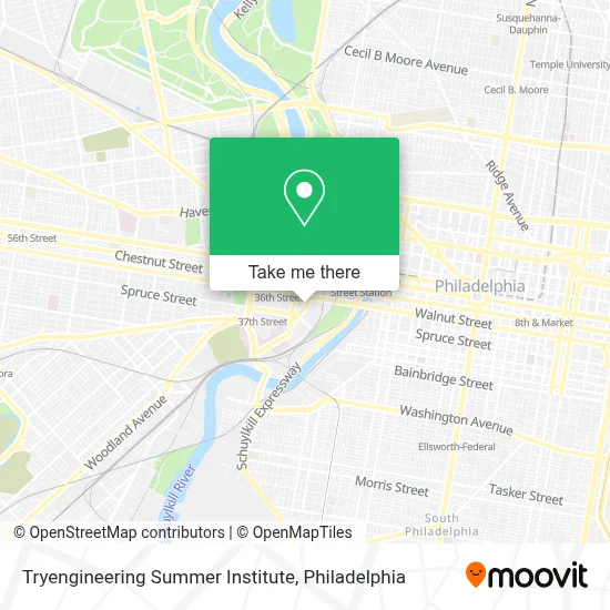 Tryengineering Summer Institute map