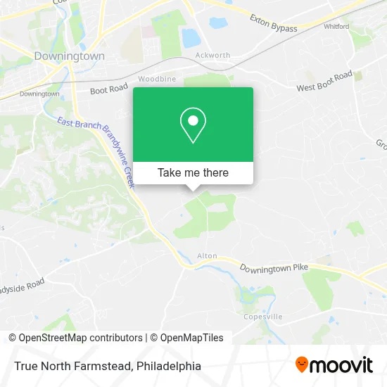 True North Farmstead map
