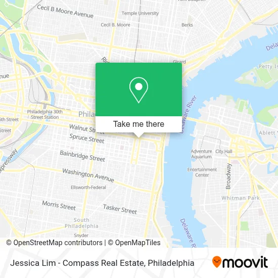 Jessica Lim - Compass Real Estate map