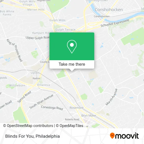 Blinds For You map