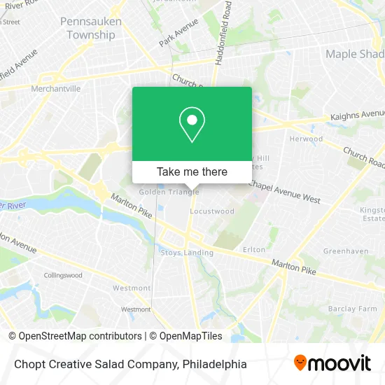 Chopt Creative Salad Company map