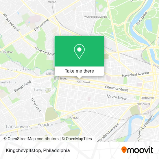 Kingchevpitstop map
