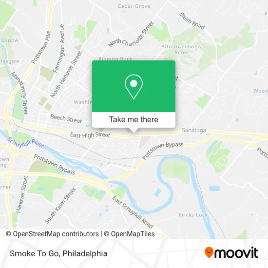 Smoke To Go map