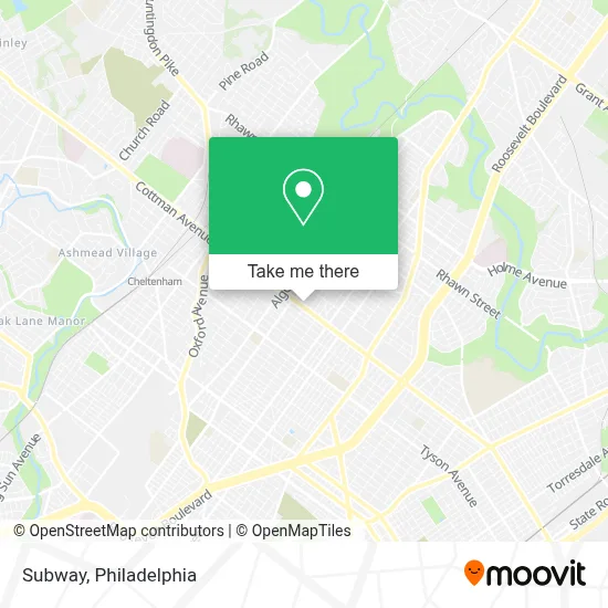 Subway map
