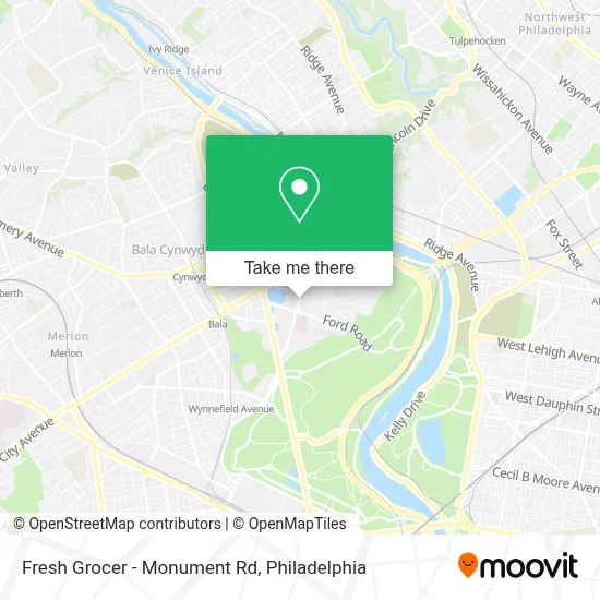 Fresh Grocer - Monument Rd map