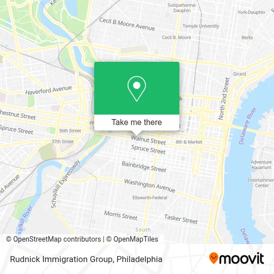 Rudnick Immigration Group map