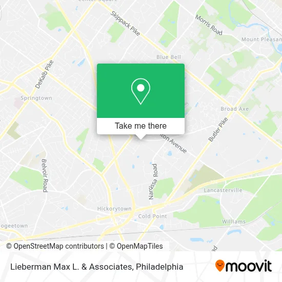 Lieberman Max L. & Associates map