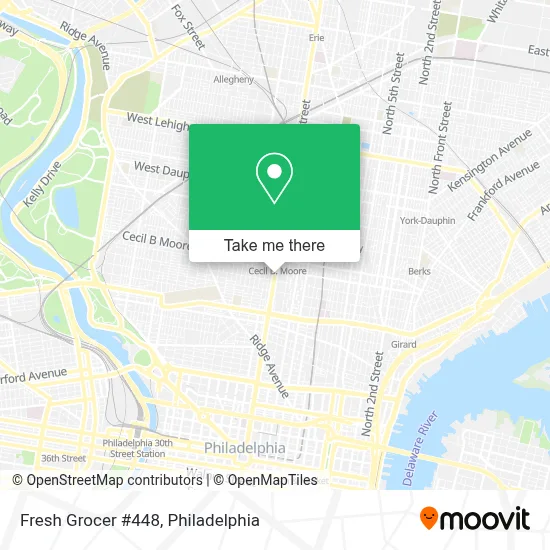 Fresh Grocer #448 map