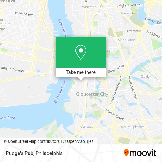 Pudge's Pub map