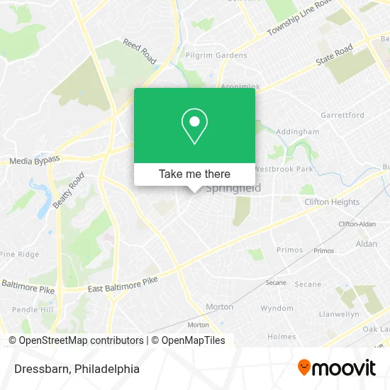 Dressbarn map