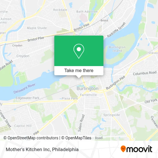 Mother's Kitchen Inc map