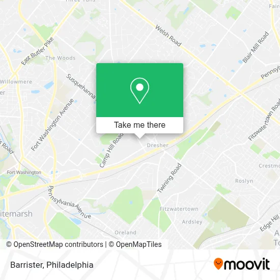 Barrister map
