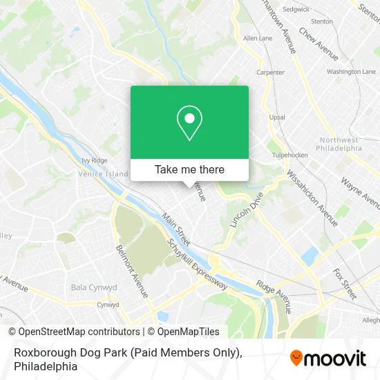 Roxborough Dog Park (Paid Members Only) map