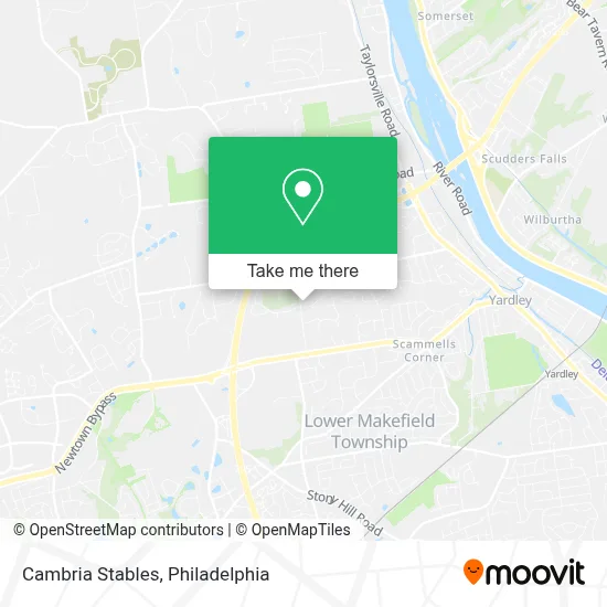 Cambria Stables map