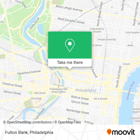 Fulton Bank map