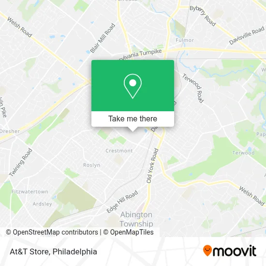 At&T Store map
