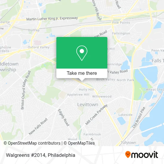 Walgreens #2014 map