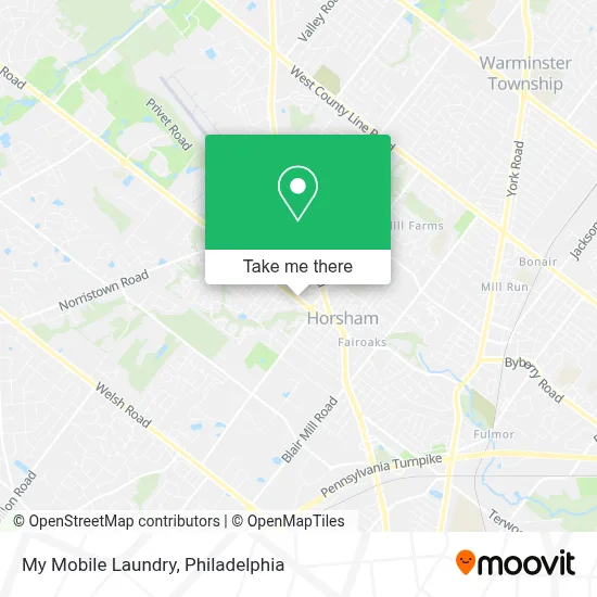 My Mobile Laundry map