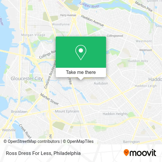 Ross Dress For Less map