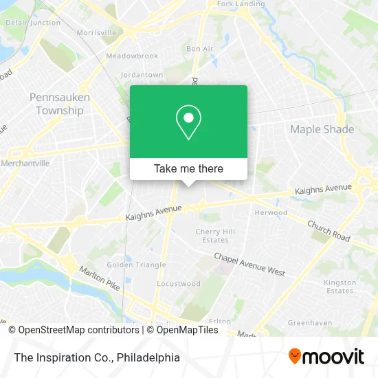 The Inspiration Co. map