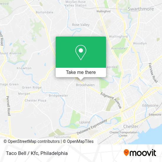 Taco Bell / Kfc map