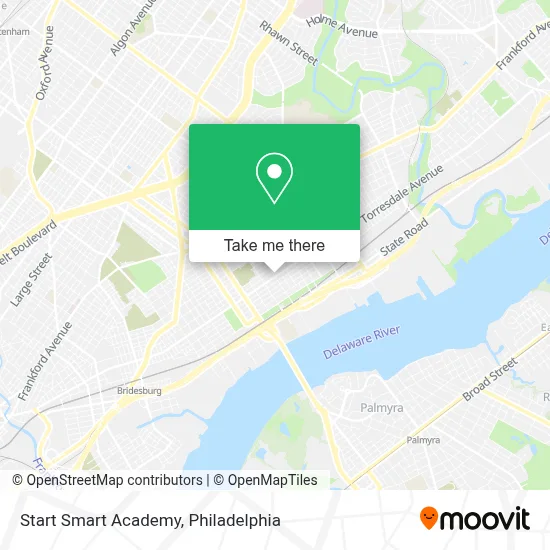 Start Smart Academy map