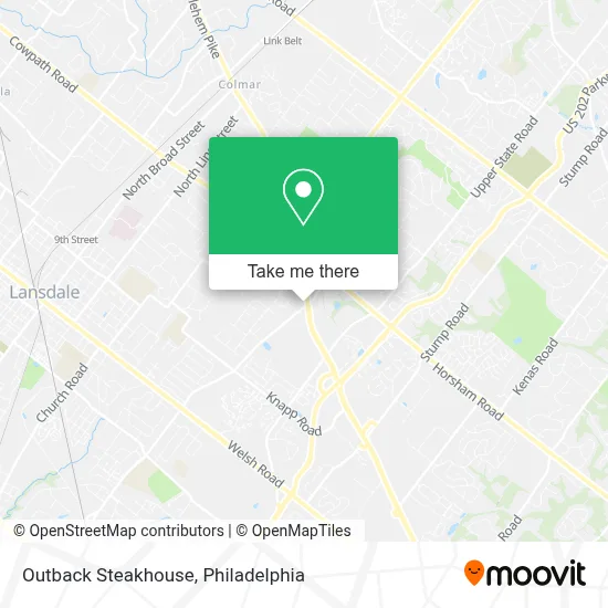 Outback Steakhouse map