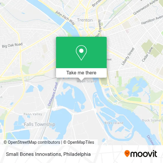 Small Bones Innovations map