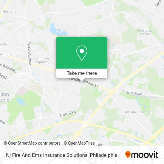 Nj Fire And Ems Insurance Solutions map