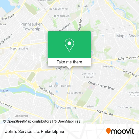 John's Service Llc map