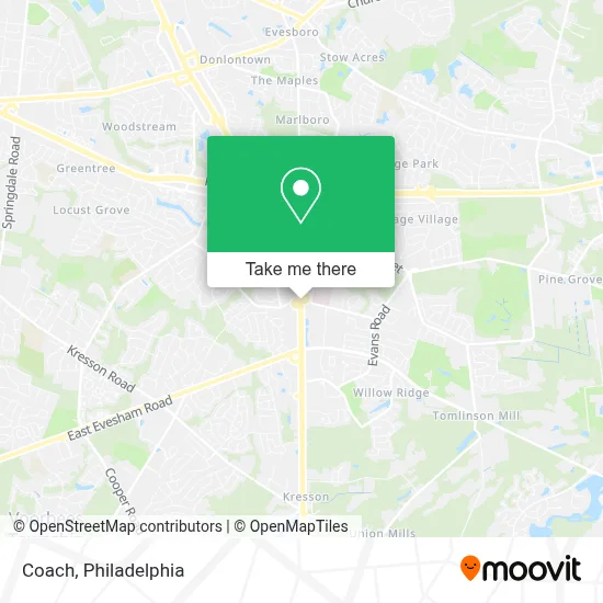 Coach map