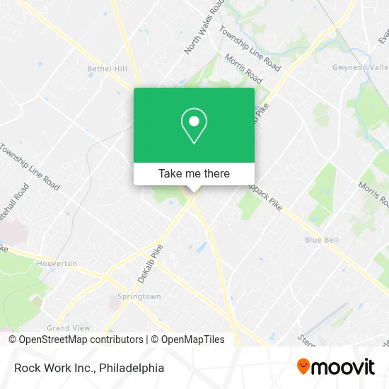Rock Work Inc. map
