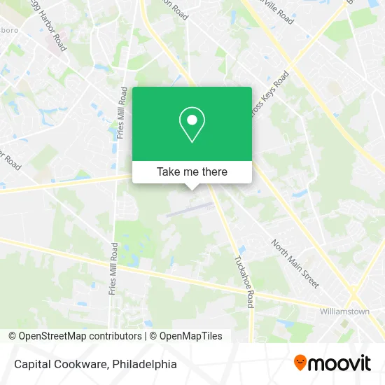 Capital Cookware map